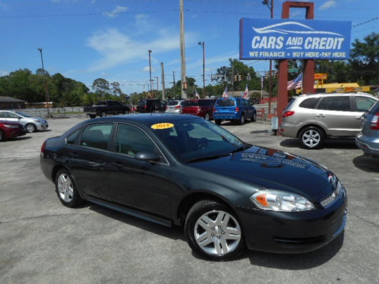 2014 GRAY CHEVROLET IMPALA LIMITED LT (2G1WB5E3XE1) , located at 10405 Abercorn Street, Savannah, GA, 31419, (912) 921-8965, 31.988262, -81.131760 - Photo#2